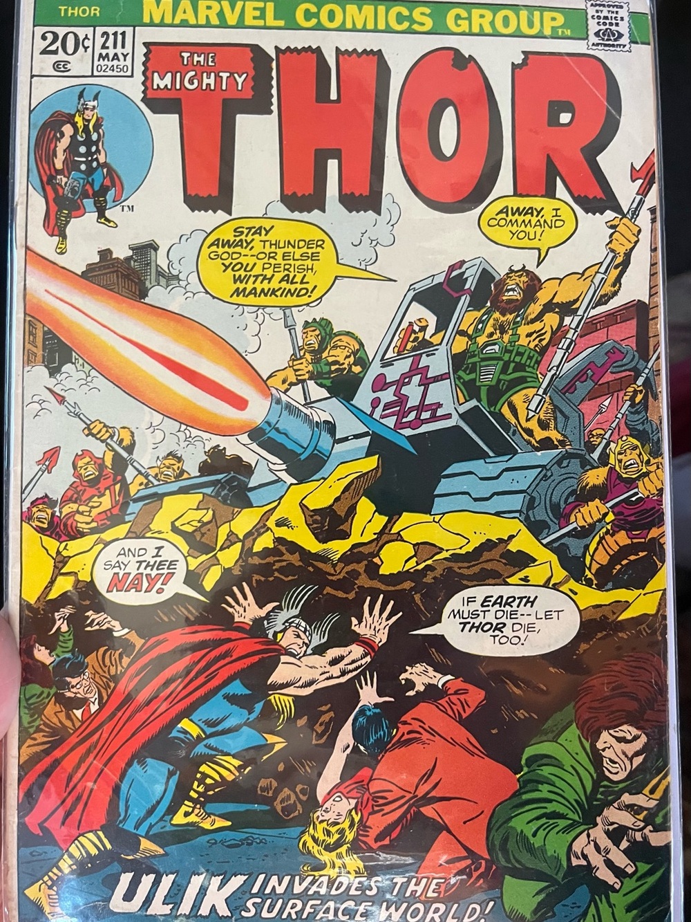 Marvel The Mighty Thor, 4 comic book set